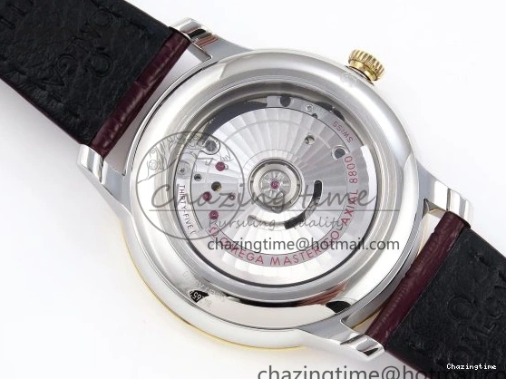 0415 De Ville Date YG MKF 1:1 Best Edition Brown Dial Roman Marker on Brown Leather Strap A OdorResistant 7751